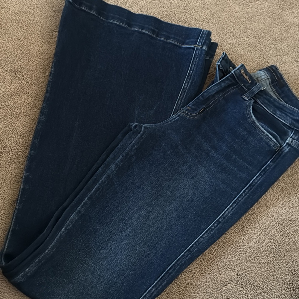 Flying Monkey Flare Blue Denim Jeans